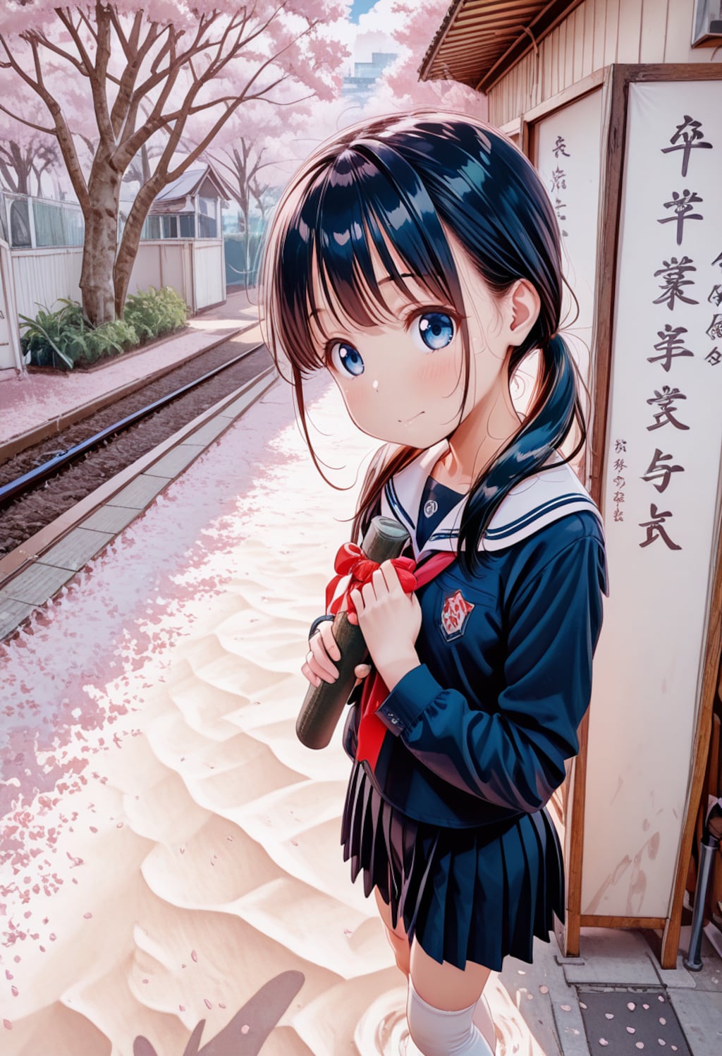 卒業・もうすぐ桜の季節