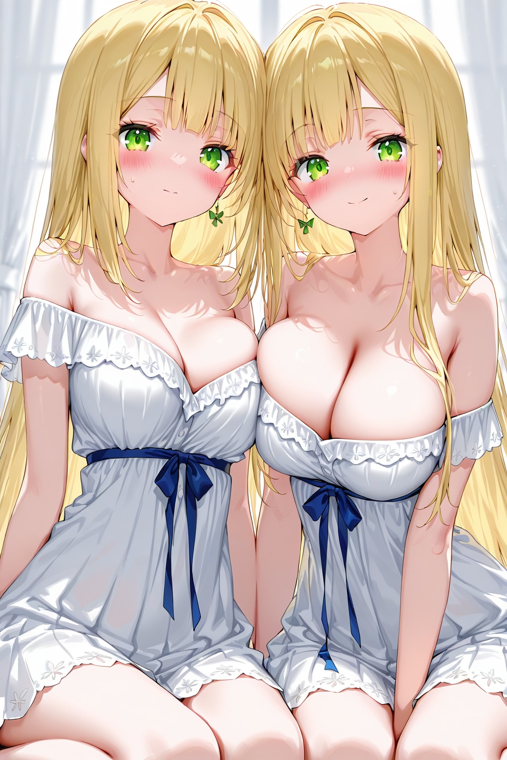 双子の姉妹 | の人気AIイラスト・グラビア