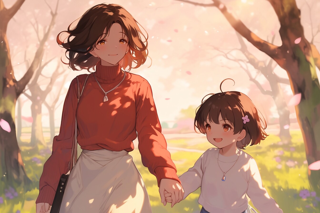 母と娘313 | の人気AIイラスト・グラビア