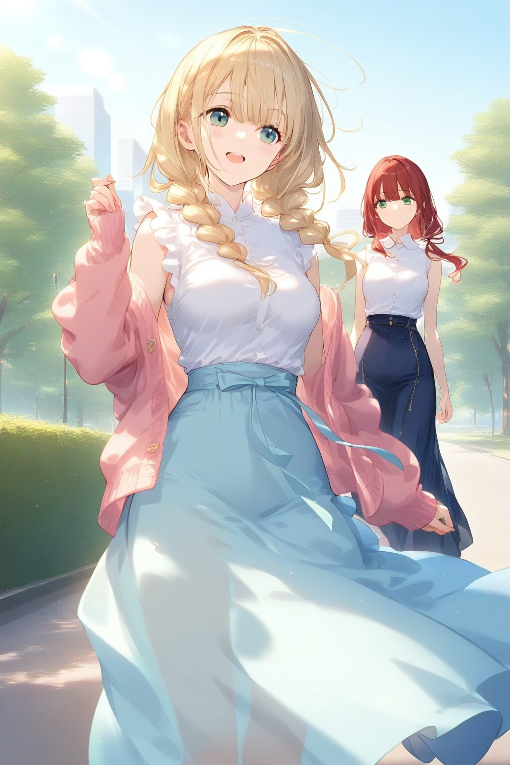 どこいくー？ | の人気AIイラスト・グラビア