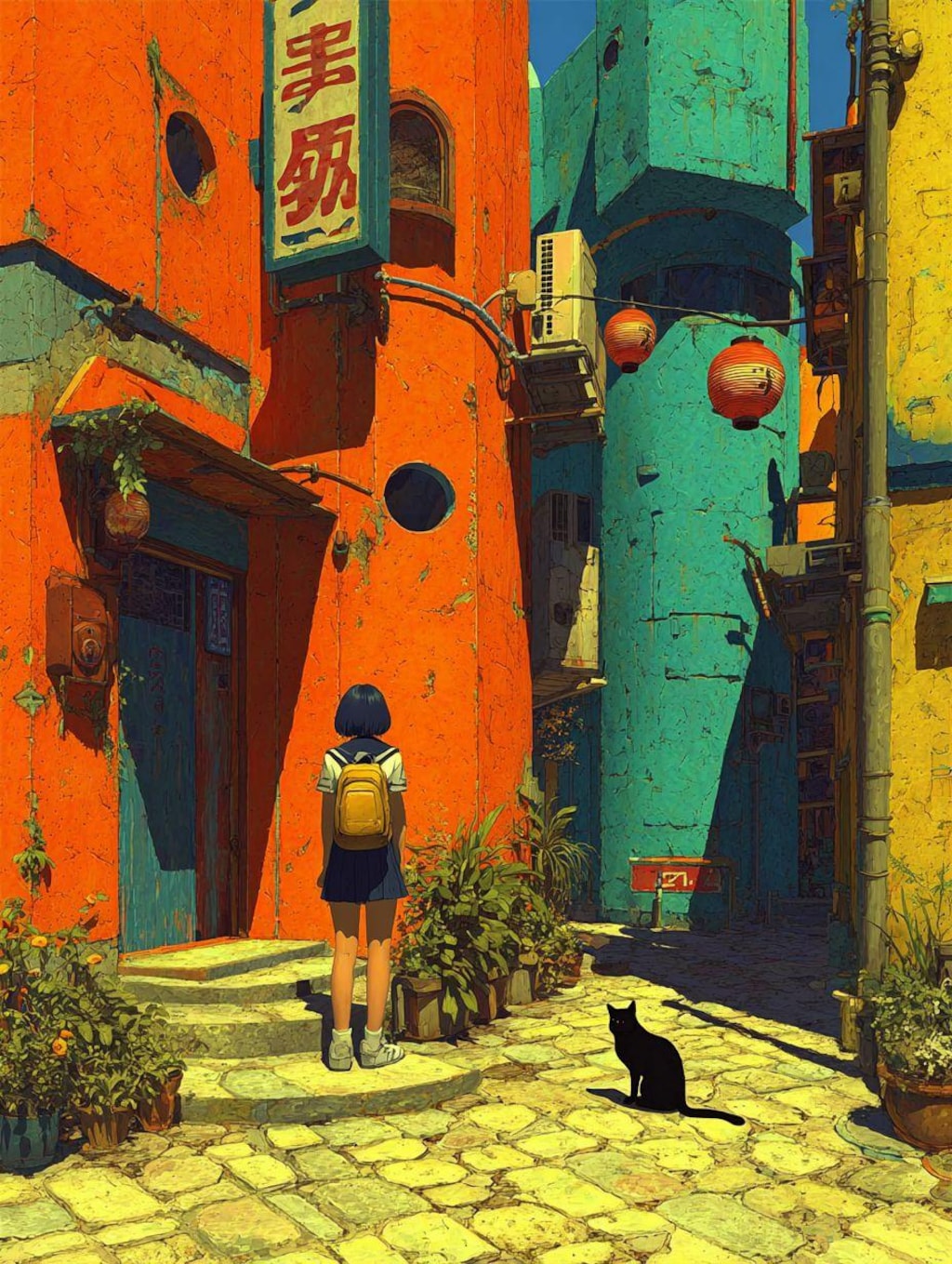 猫と少女