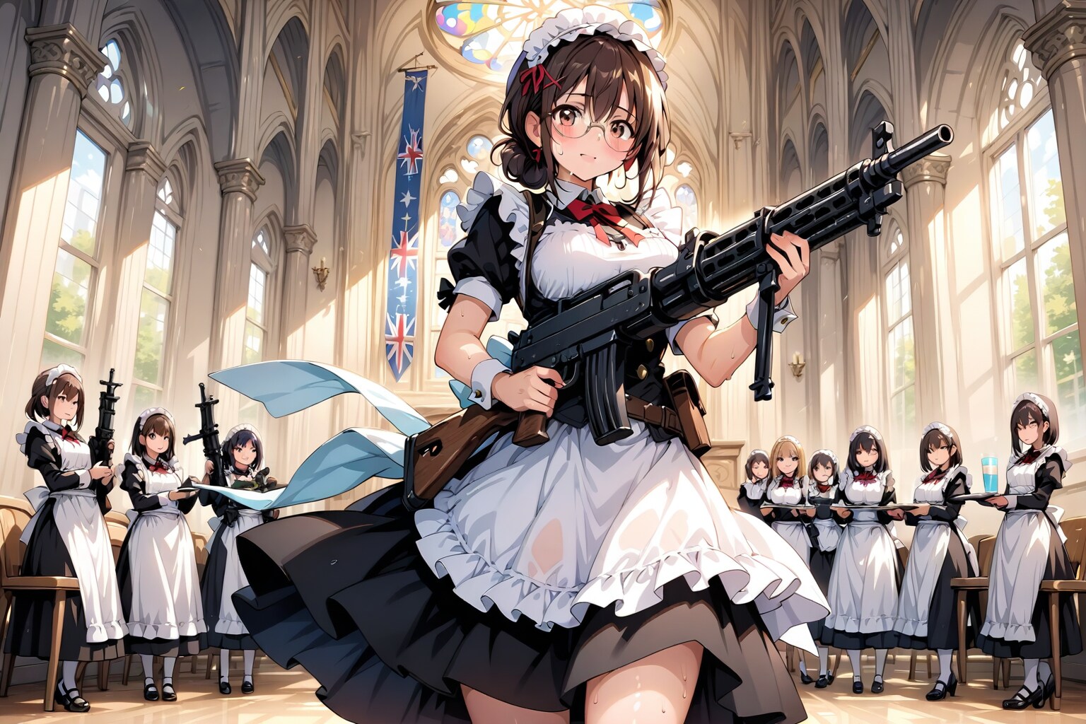 お掃除は大切 | の人気AIイラスト・グラビア
