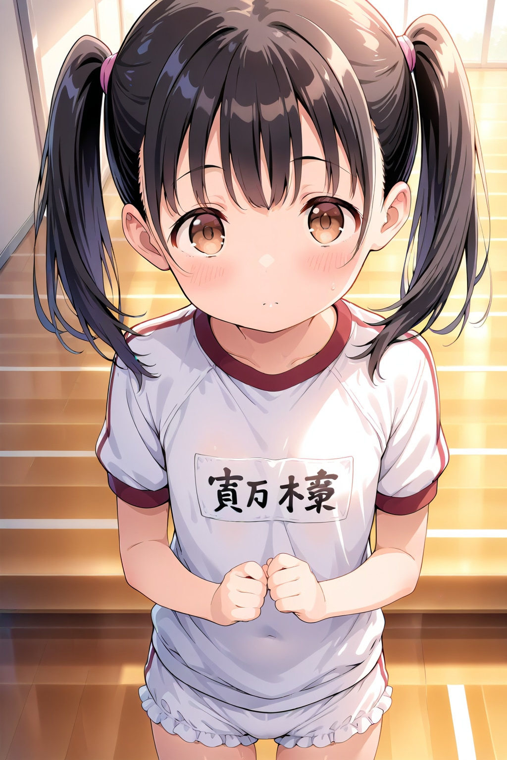 体操服美少女