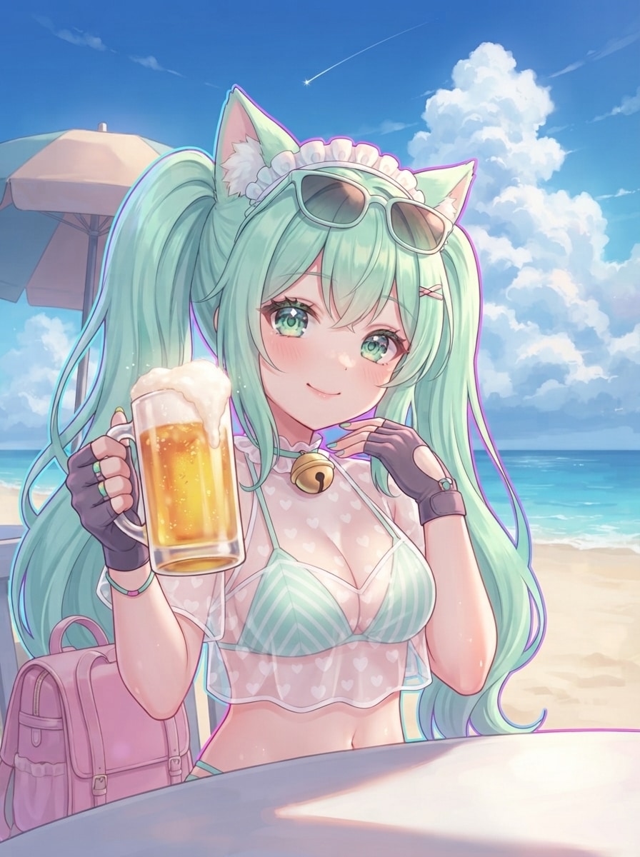 みどツイにゃん