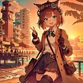 アメリカ旅行～CHICHI-PUI TRAVEL～【Steampunk×ケモミミ】 4枚目