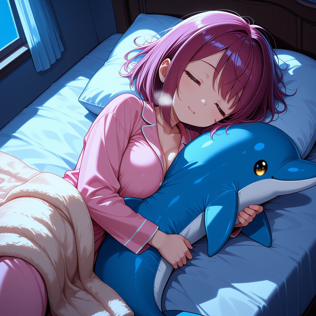 おやすみなさい（挨拶メイドの芽衣ちゃん） | の人気AIイラスト・グラビア