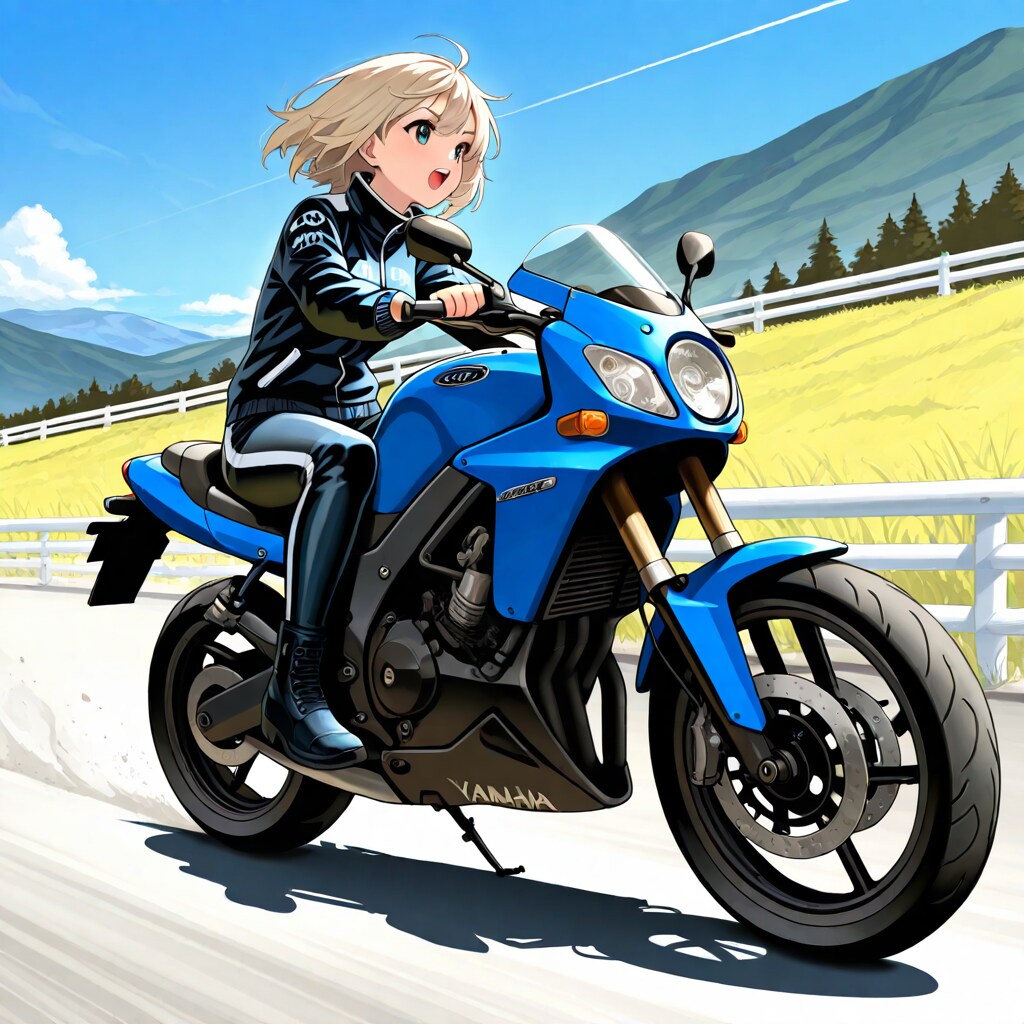 バイク好き彼女