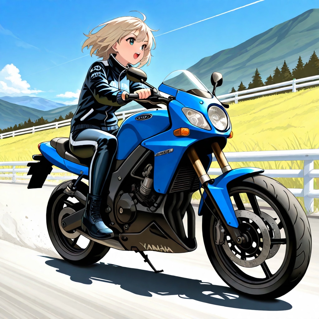 バイク好き彼女