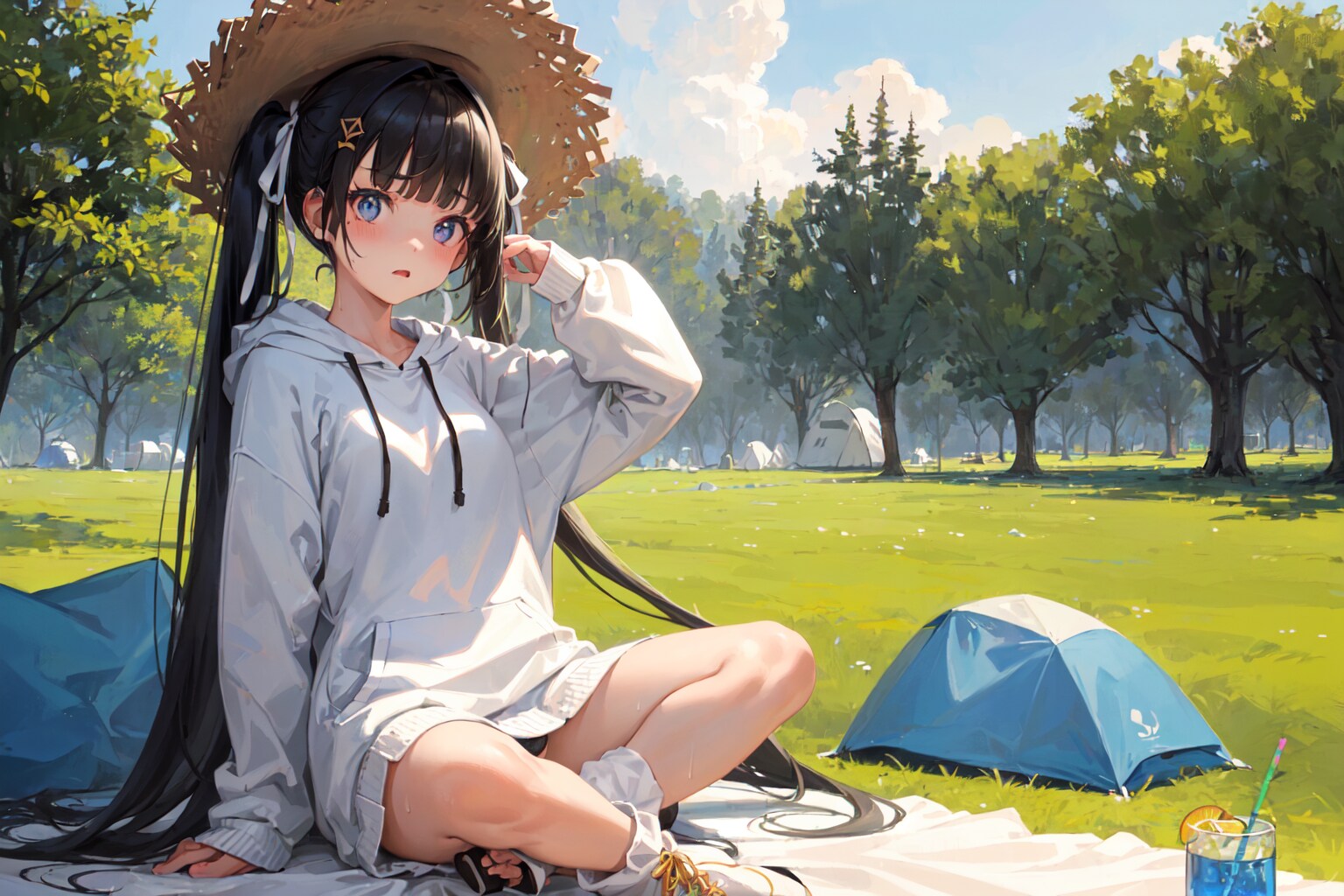 思った以上に暑かった