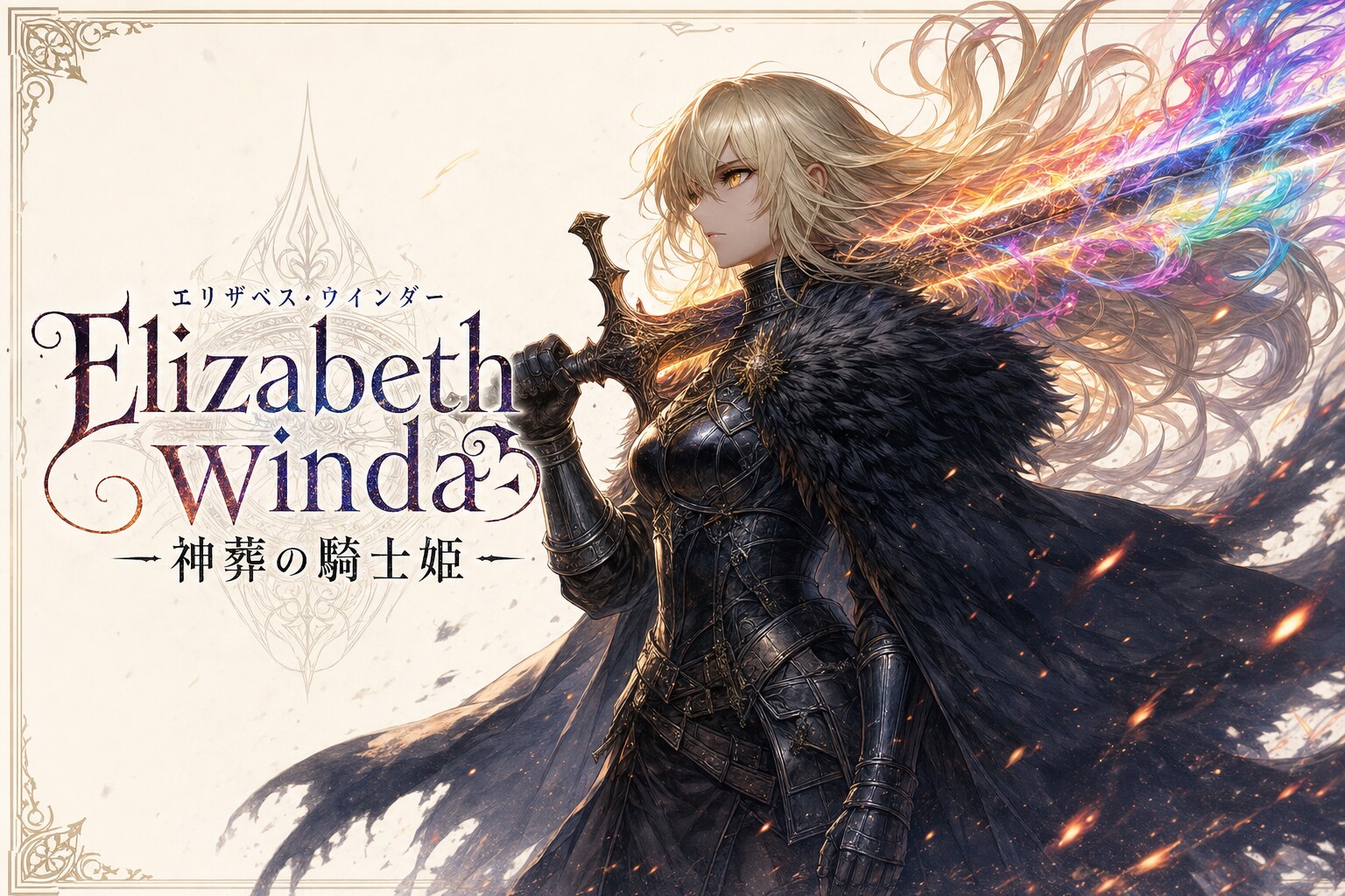 ブロンドの女騎士さん1019