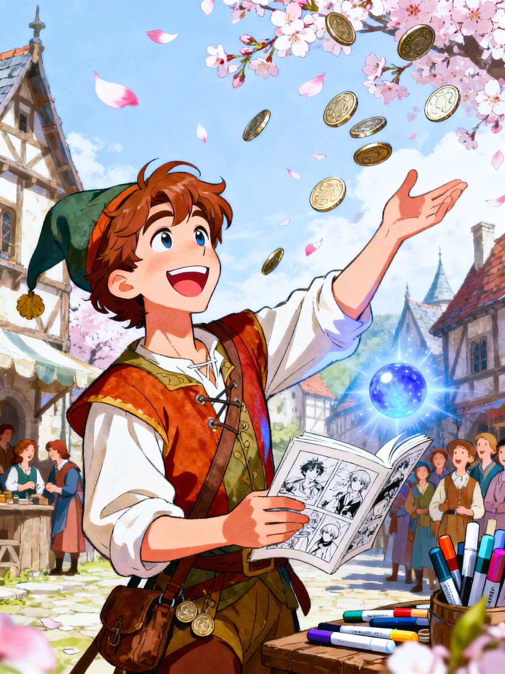 とある旅芸人の漫画家転生。