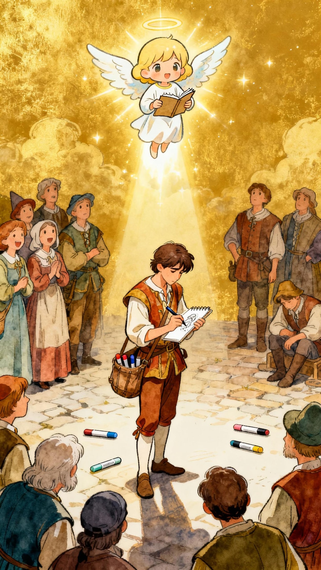 とある旅芸人の漫画家転生。