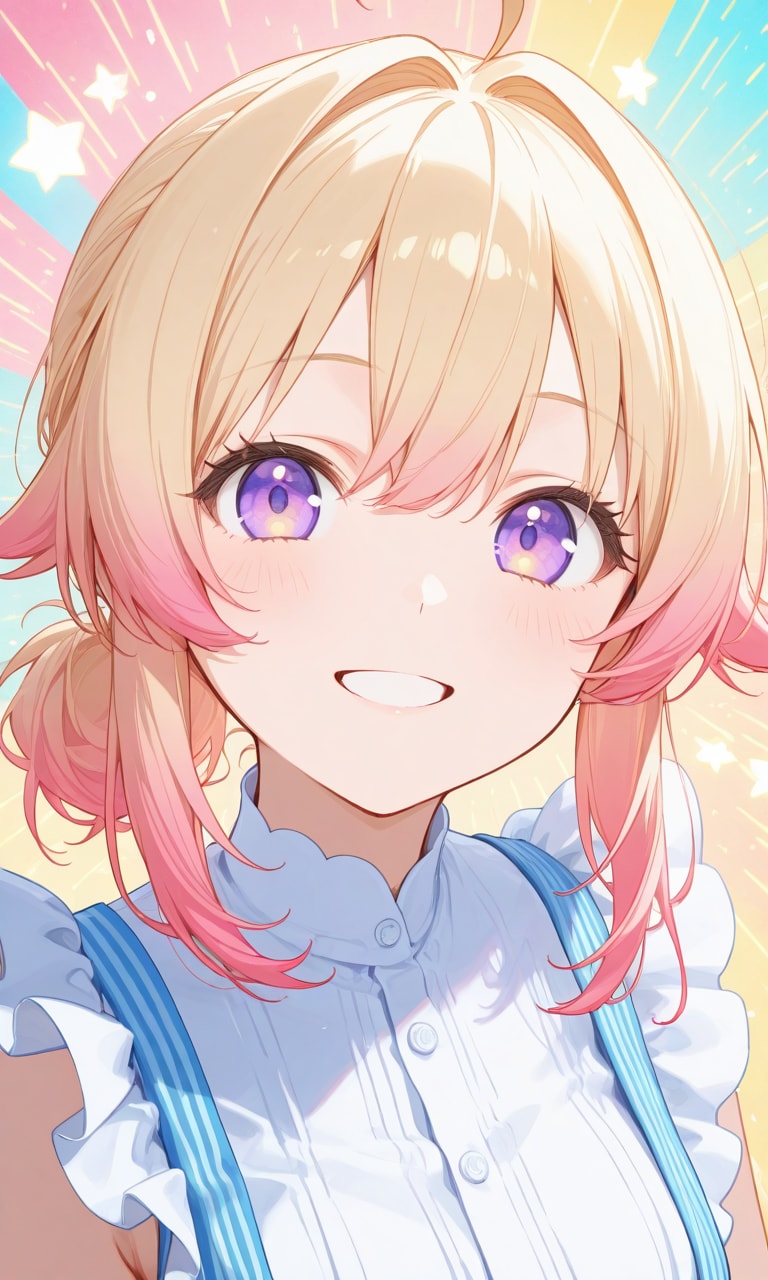 日だまりのような微笑み