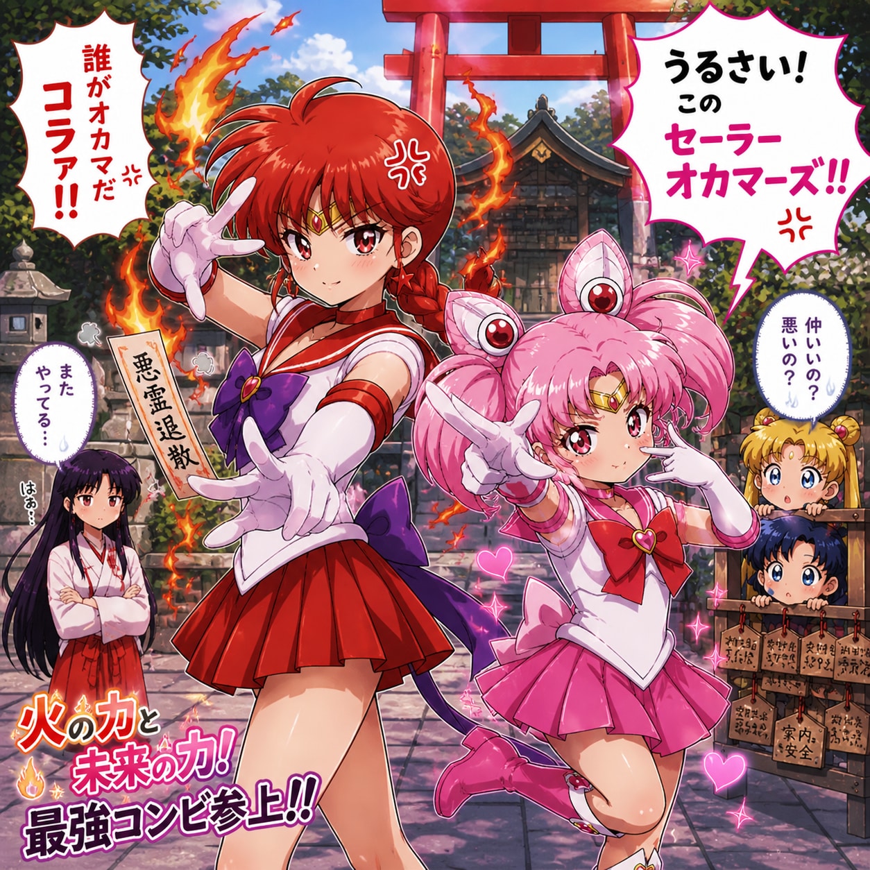 美少女戦士セーラーらんマーズ＆ちびムーン第1話