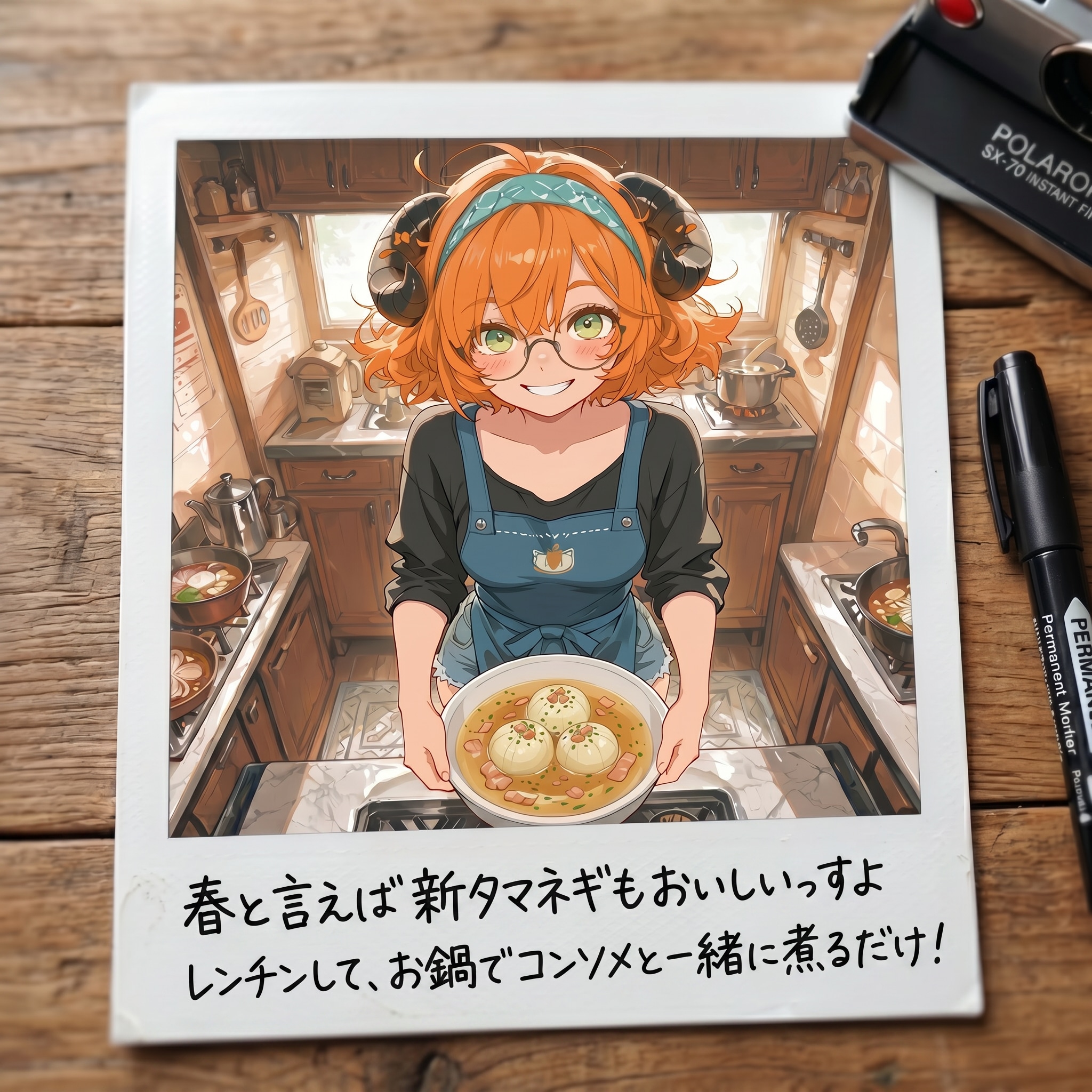 新タマネギのコンソメスープ | の人気AIイラスト・グラビア