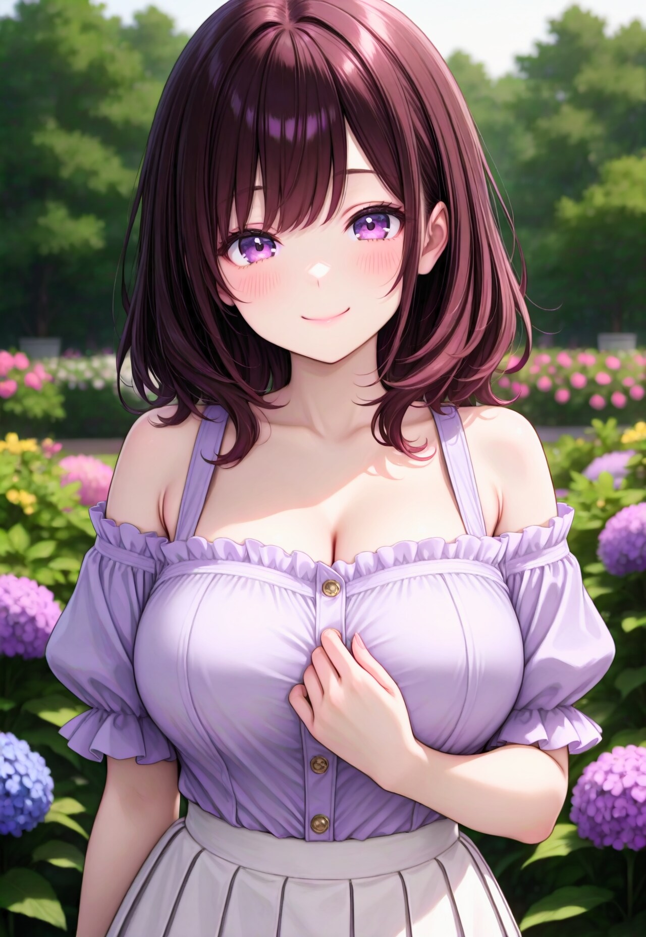 442（薄紫のオフショル）
