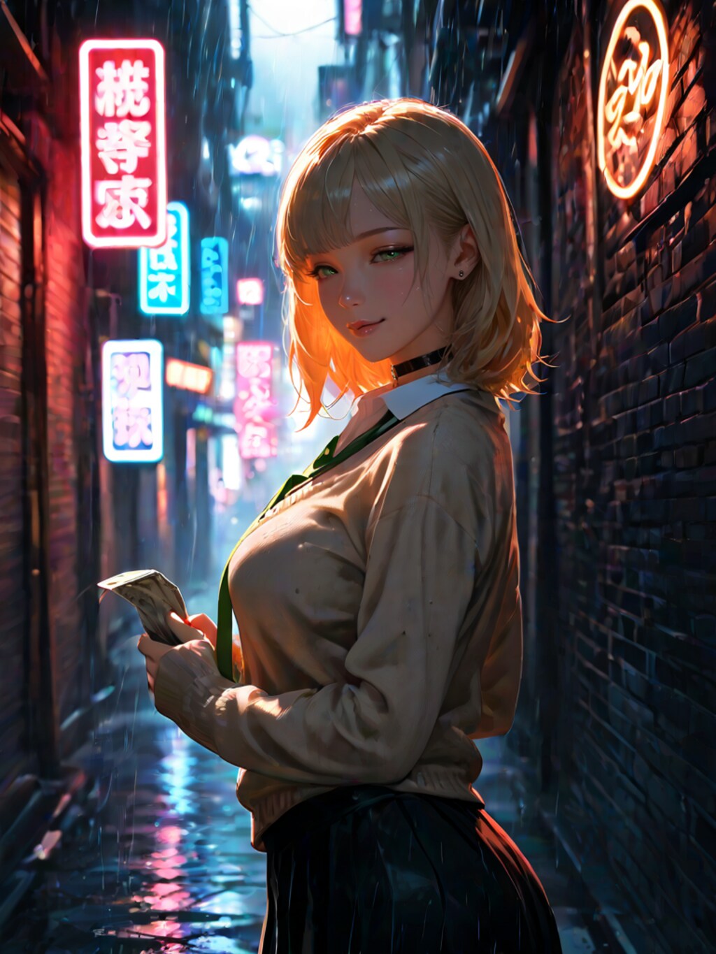 隣のクラスの子が新宿で立ちんぼしてるのを見かけた