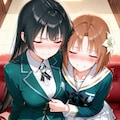 理事長室で催眠術を掛けられる女の子たち（1） 2枚目