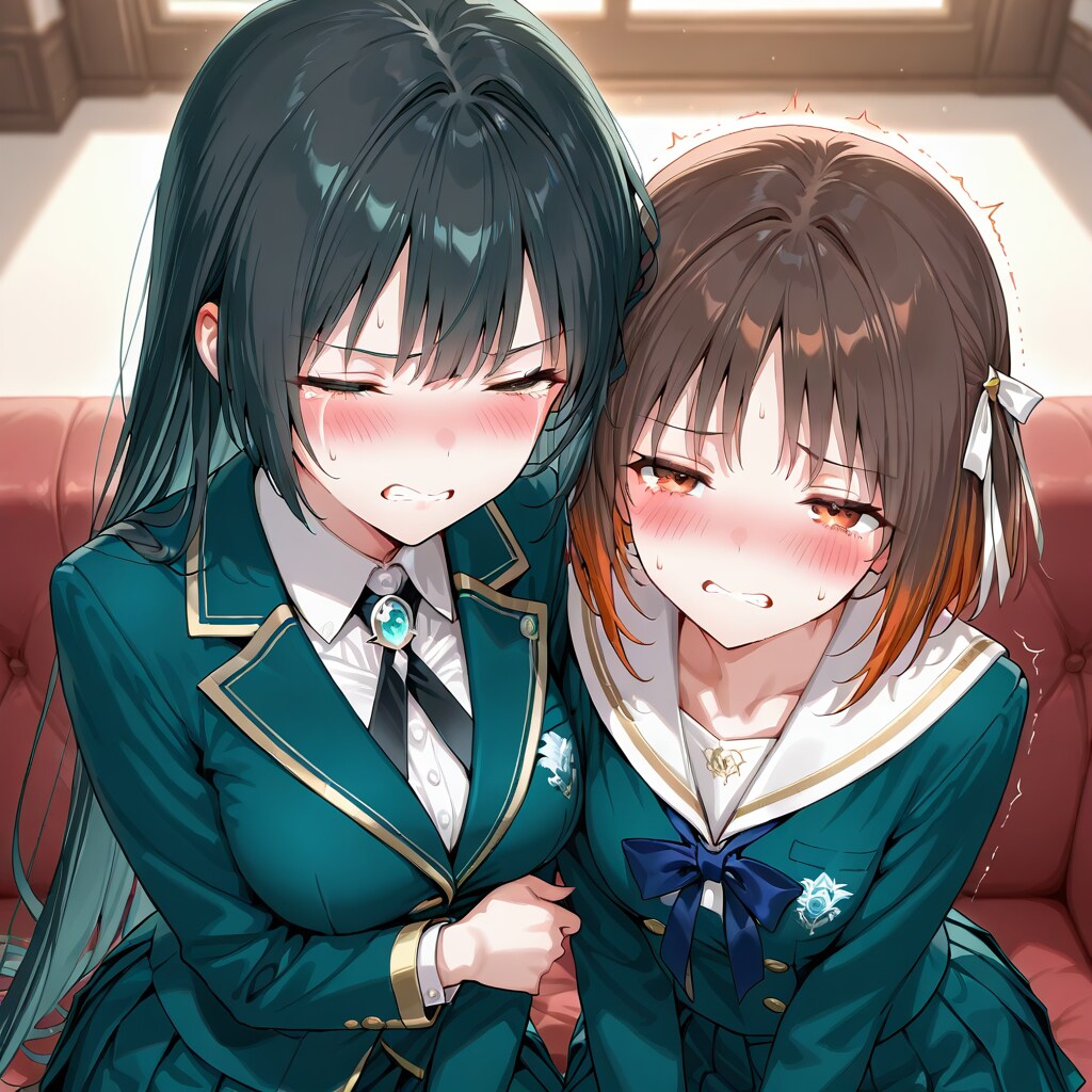 理事長室で催眠術を掛けられる女の子たち（1）