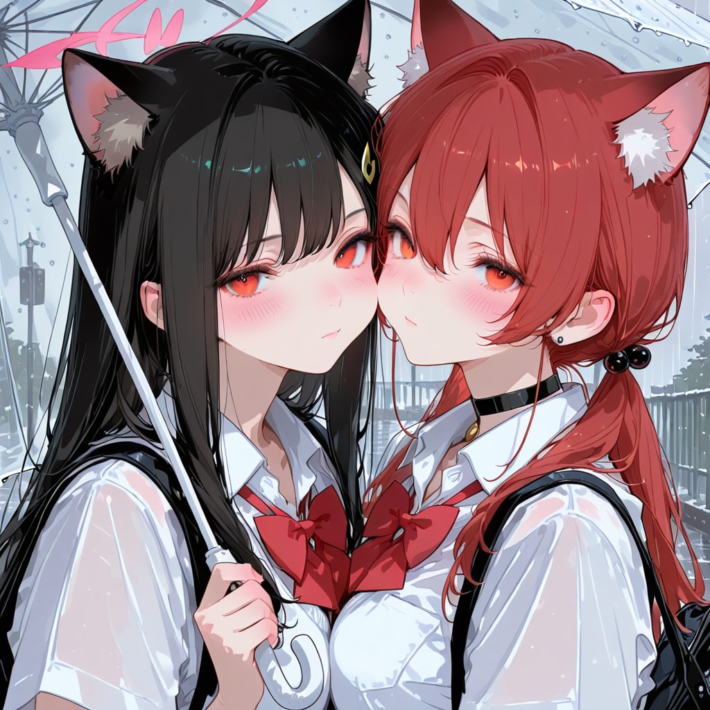 ネコミミホッペ