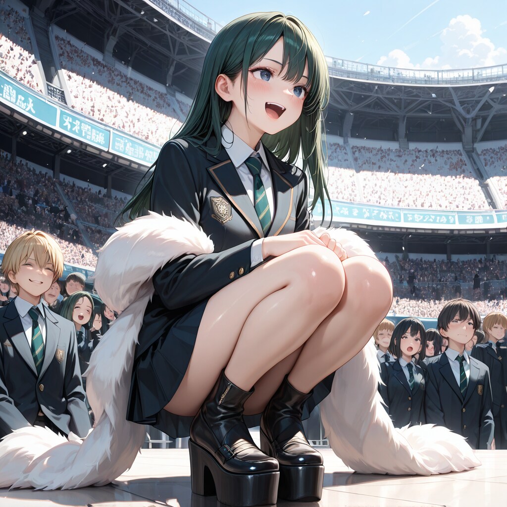 見えそうで見えない 2