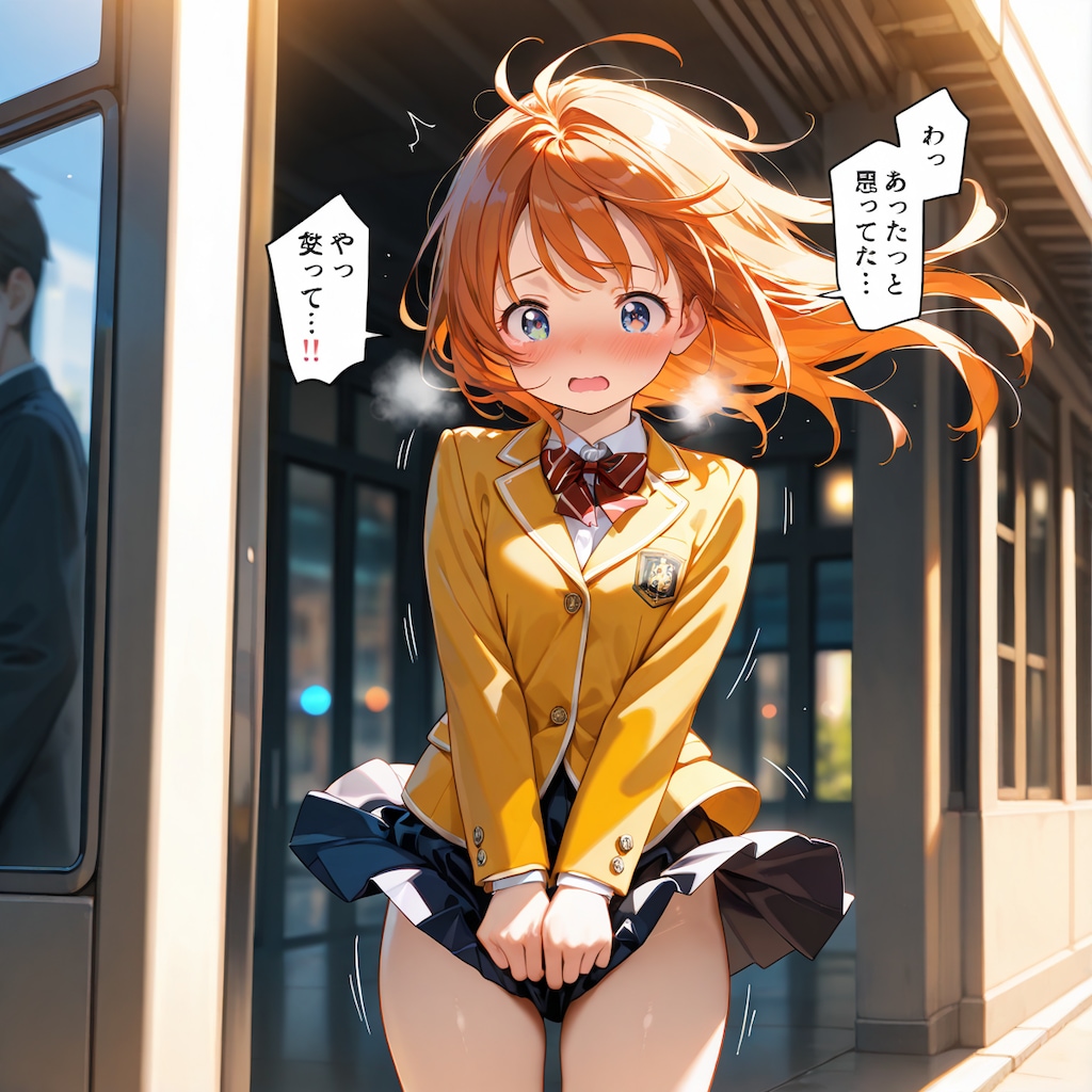 見えそうで見えない 2