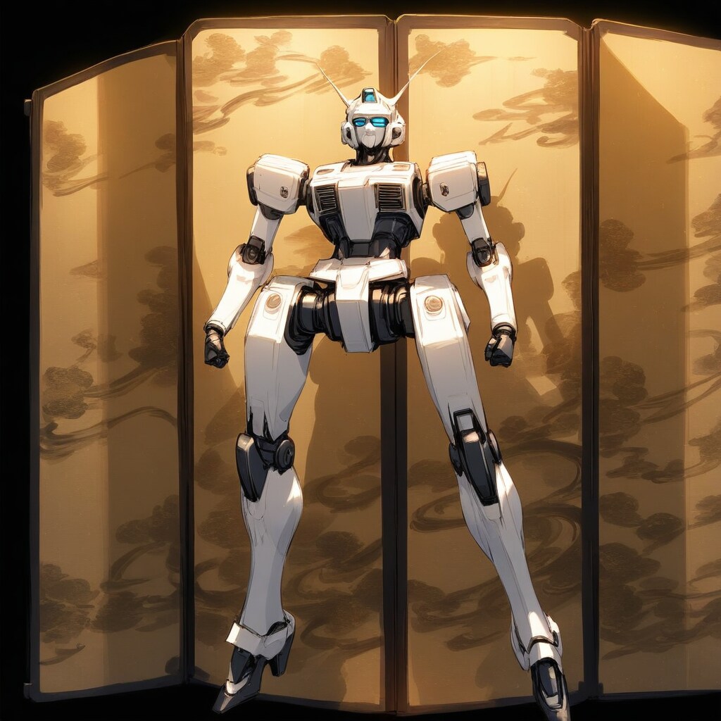 -ロボット屏風-