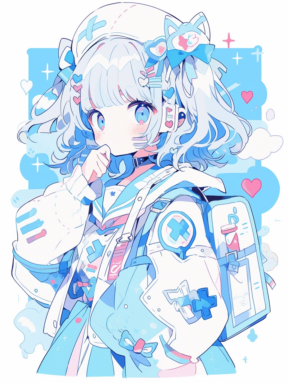 水色ポップ