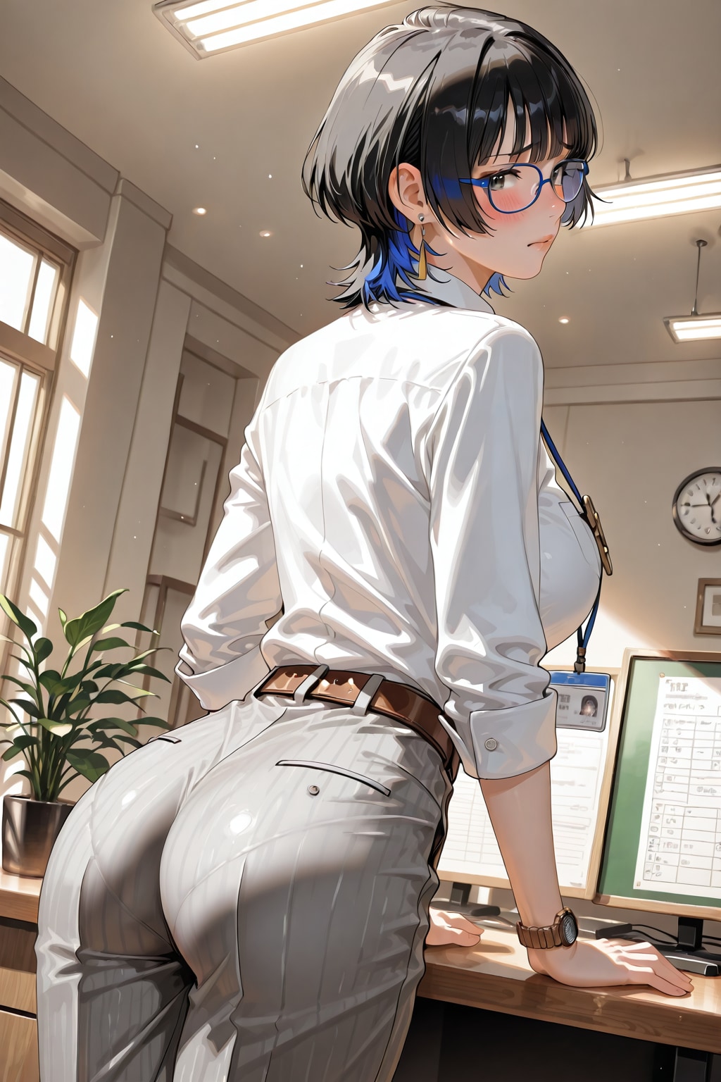 会議中？！