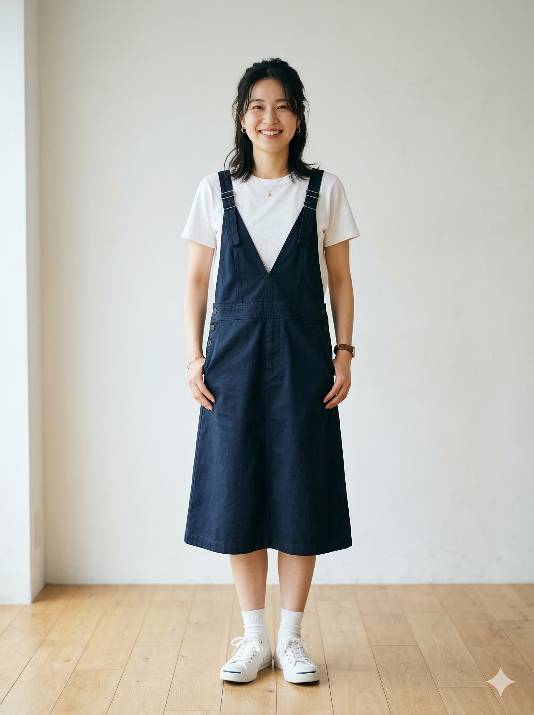 サロペットスカート | の人気AIイラスト・グラビア