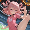 桃音ちゃんキンタマサッカーデビュー！ 4枚目