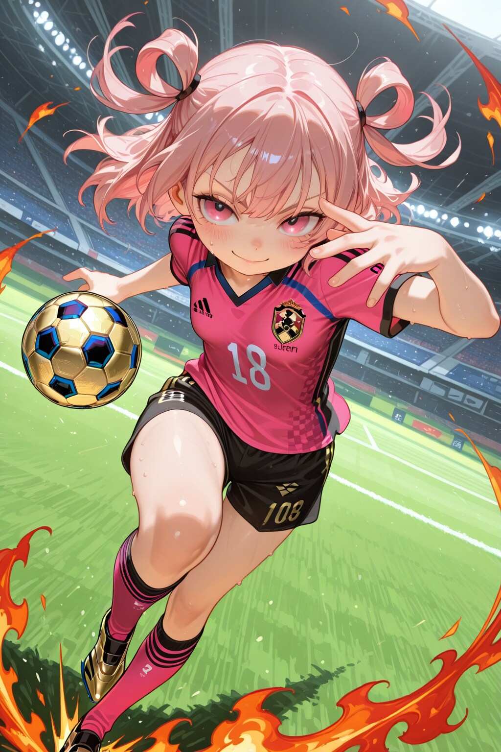 桃音ちゃんキンタマサッカーデビュー！