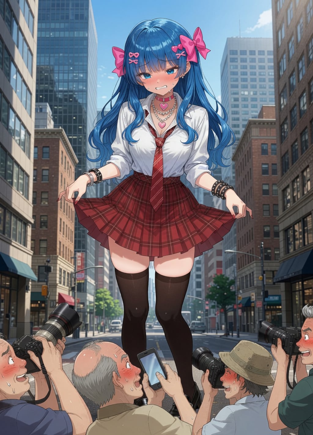 ノーパンなのを忘れていて・・・