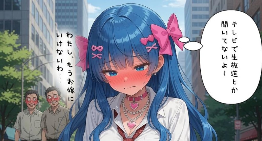 ノーパンなのを忘れていて・・・