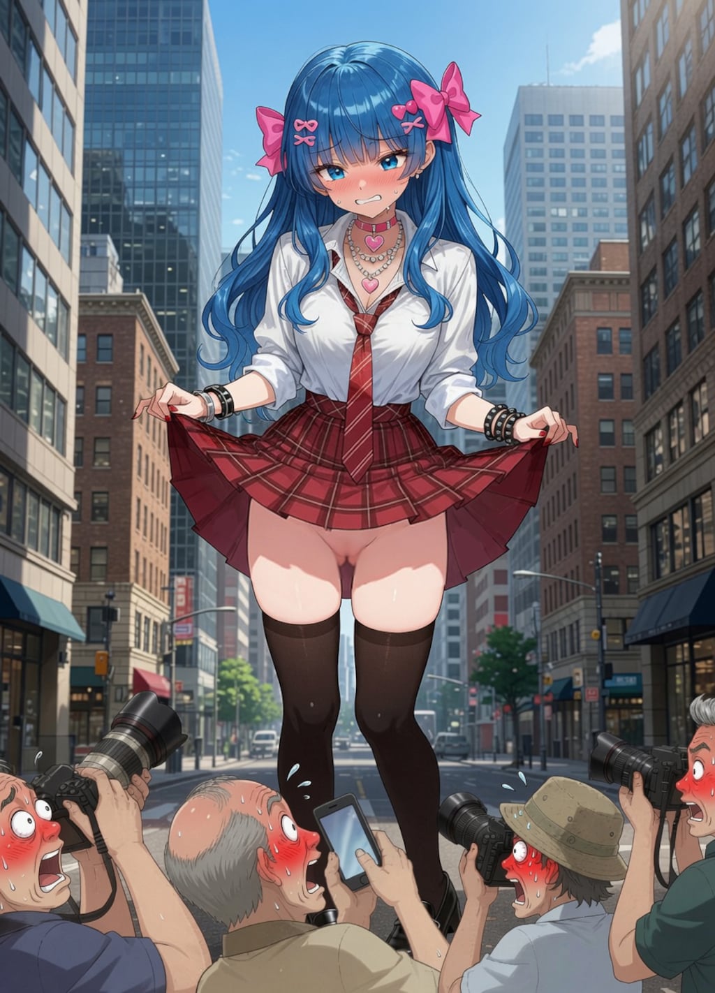 ノーパンなのを忘れていて・・・