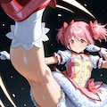 魔法少女まどか☆マギカ　鹿目まどか　キック1 7枚目
