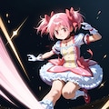 魔法少女まどか☆マギカ　鹿目まどか　キック1 2枚目