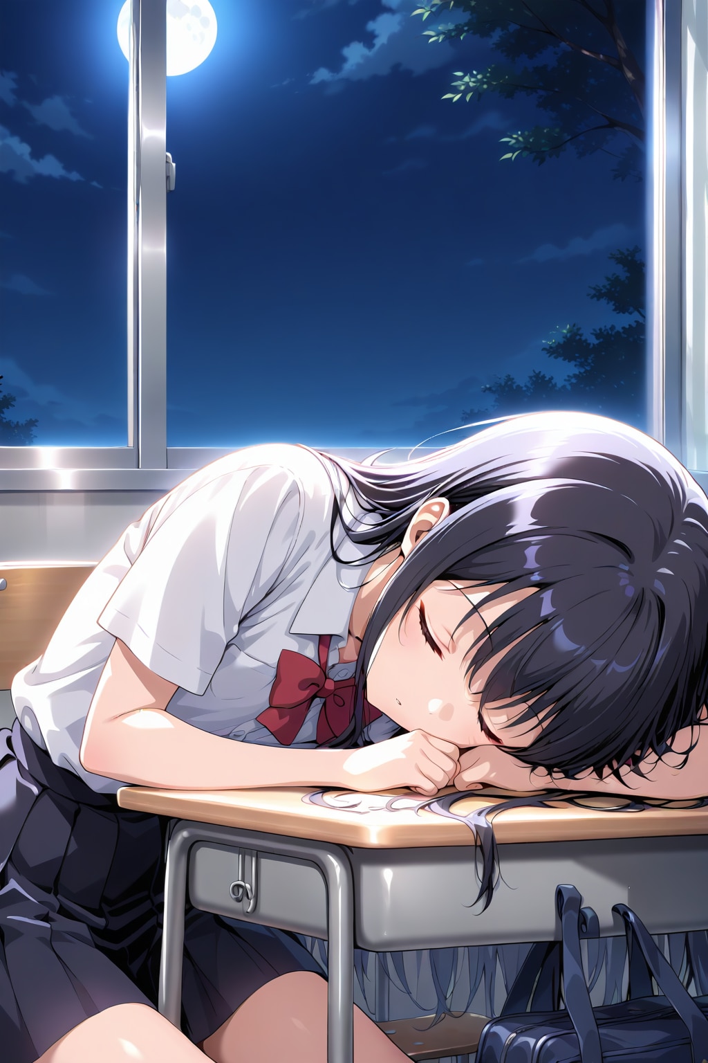 春眠し過ぎた女の子