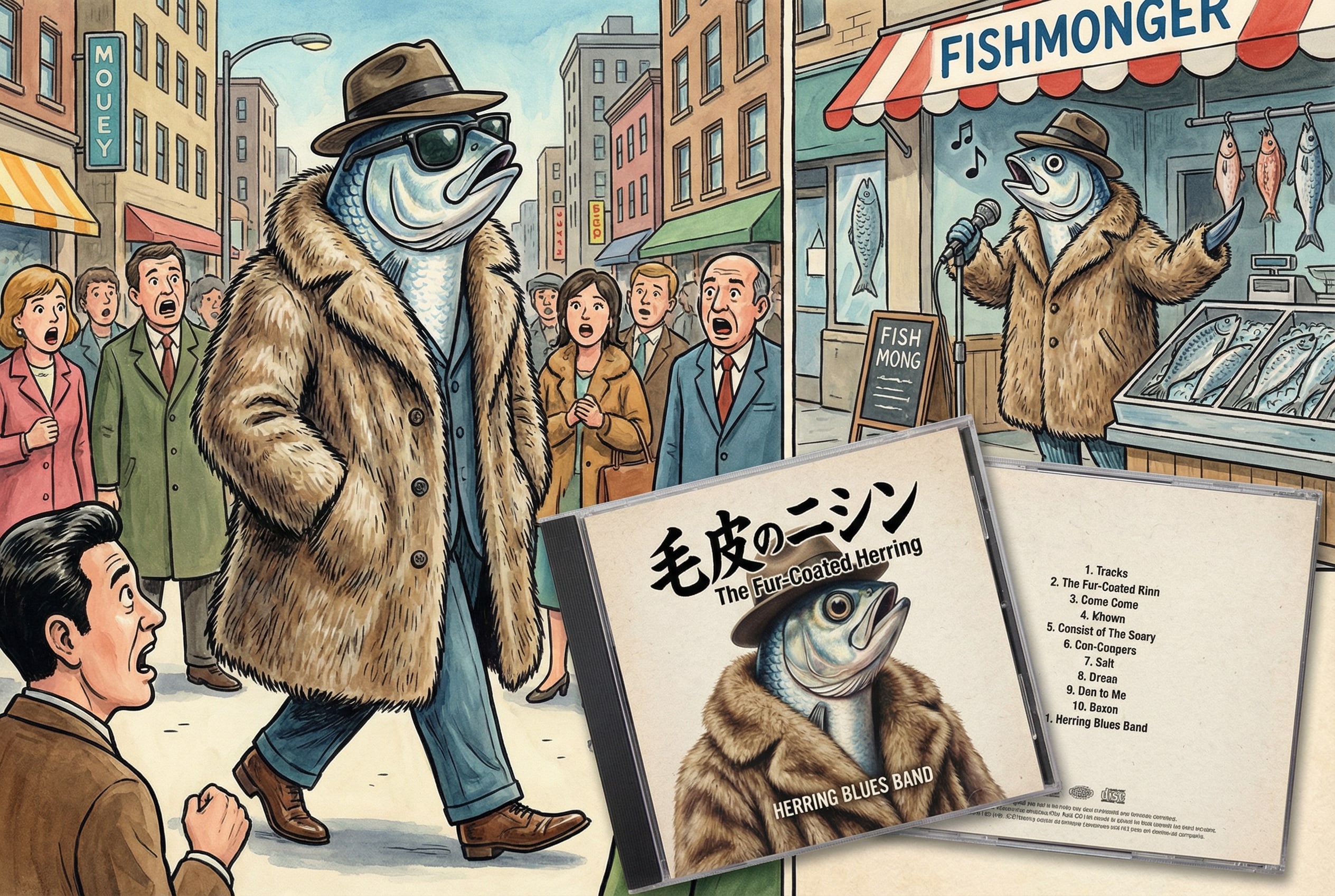 CDジャケット7曲分 | の人気AIイラスト・グラビア