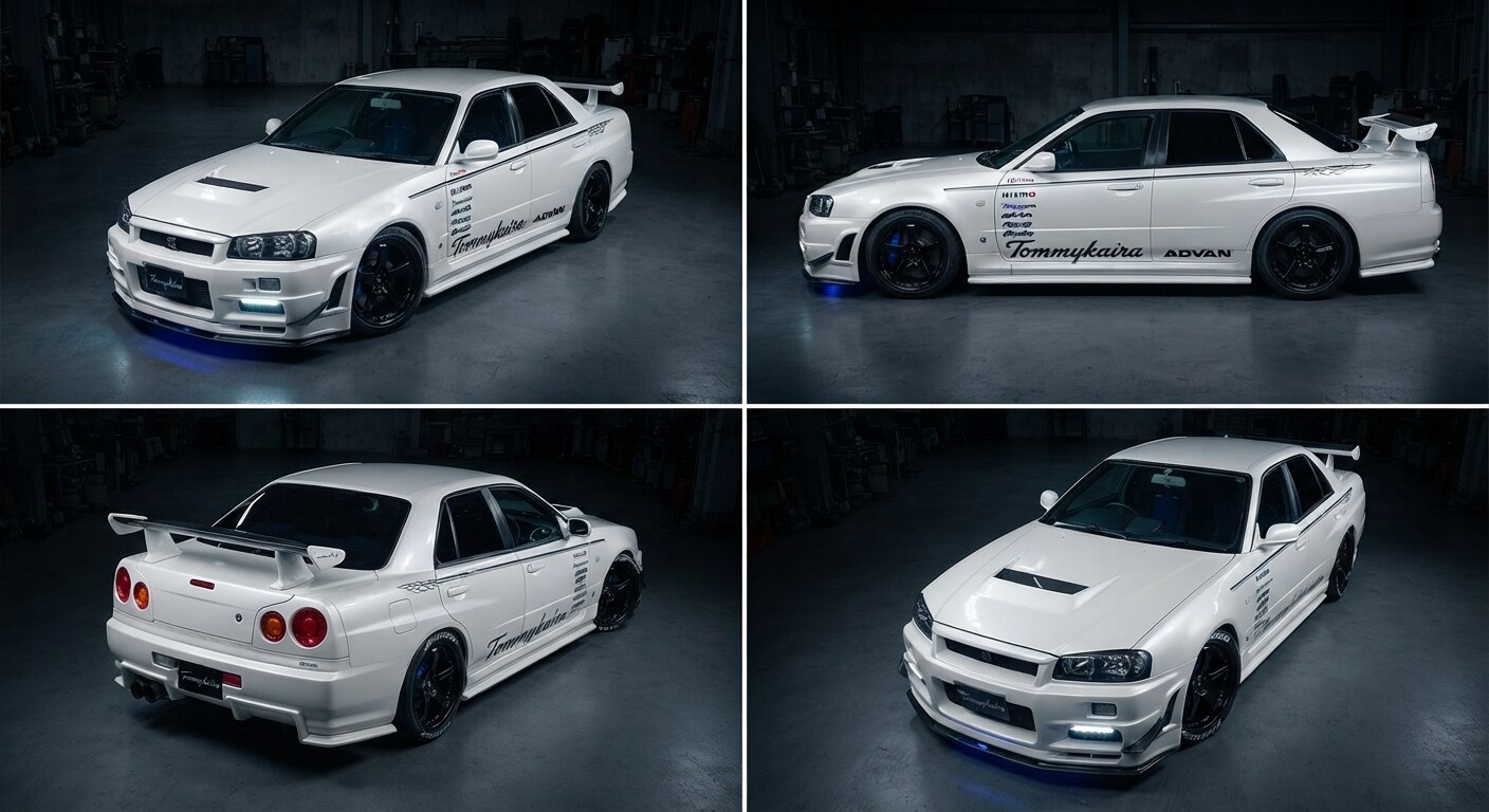 トミーカイラR34GT-Rセダン | の人気AIイラスト・グラビア