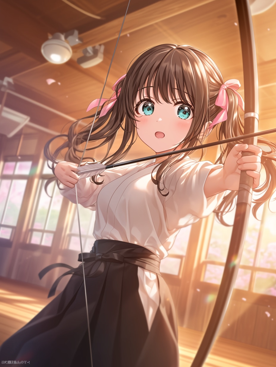 弓道 | の人気AIイラスト・グラビア