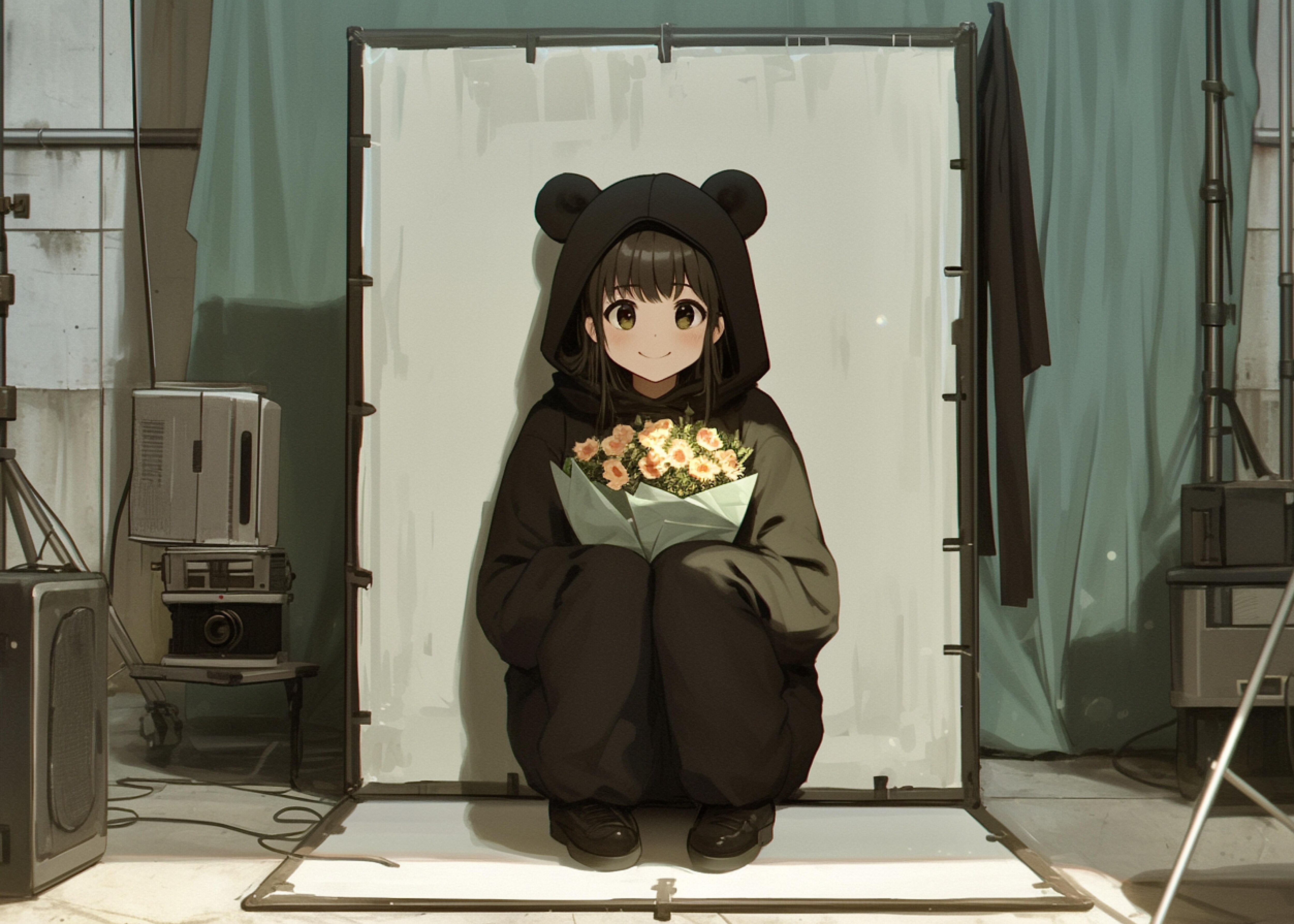 撮影会✖︎くま娘🐾 | の人気AIイラスト・グラビア