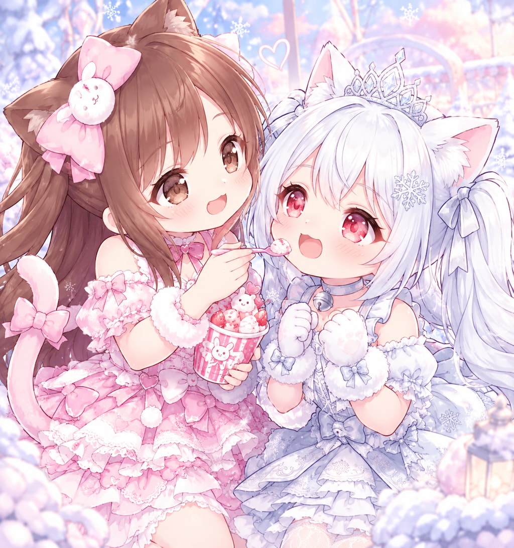 こたくまさんのツイにゃんさんとツーショット♪