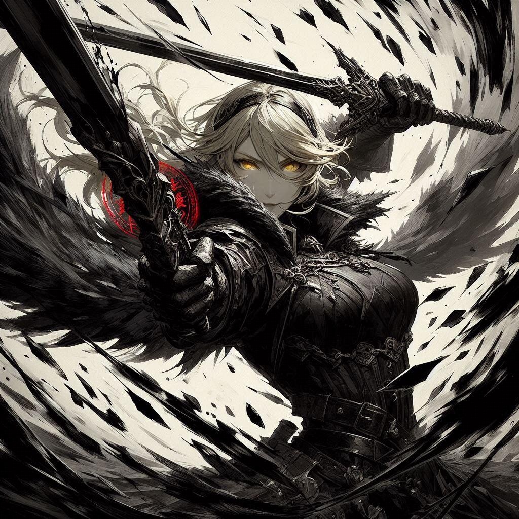 ブロンドの女騎士さん706