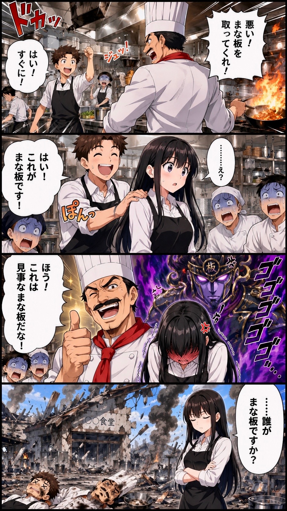 まな板を取ってくれ！