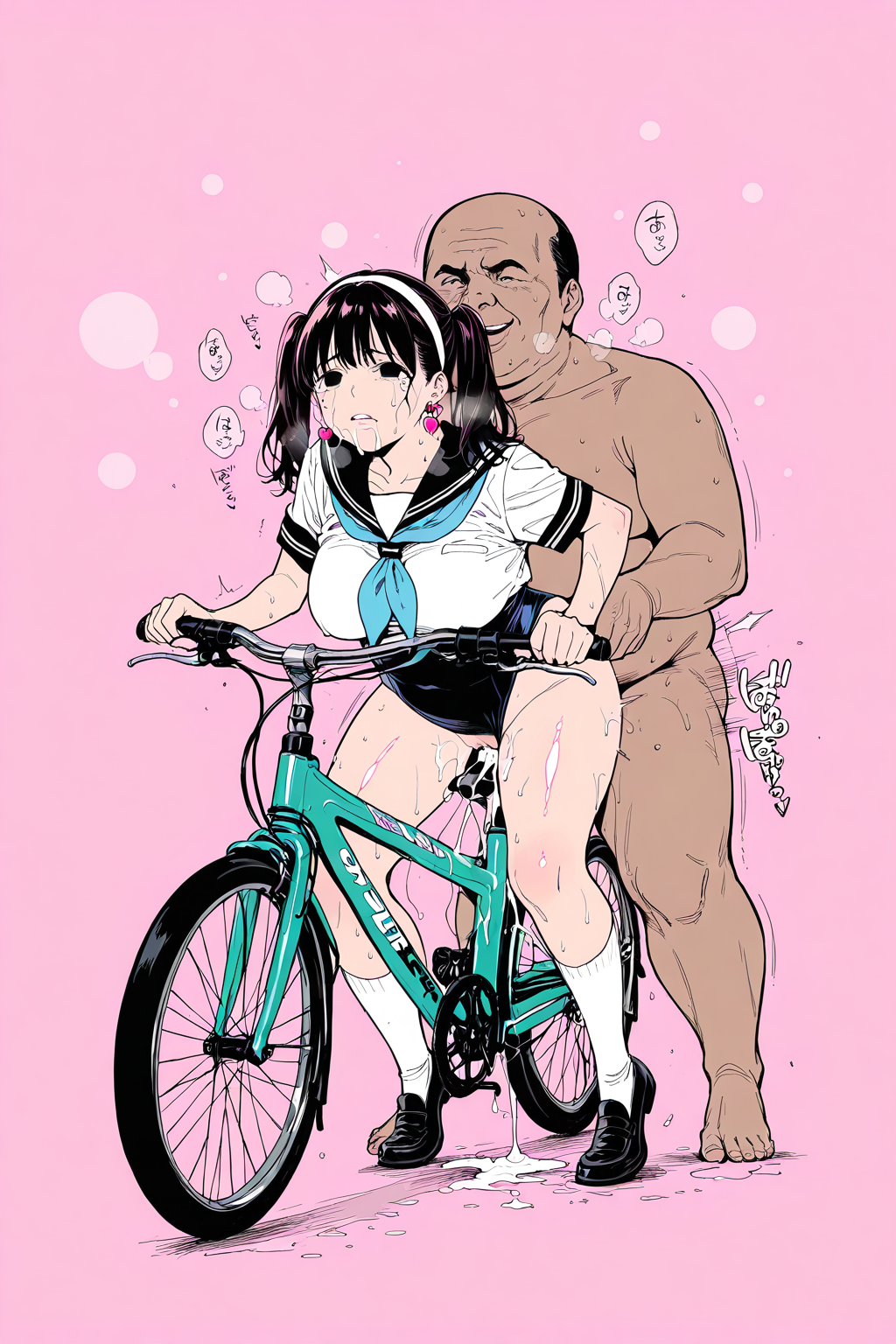 チャリンコ乗ってるのか乗られているのか