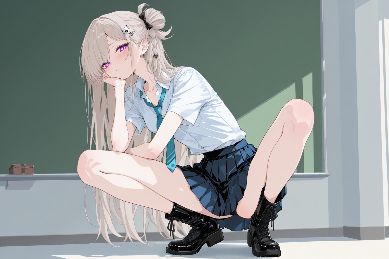 細しゃがみ