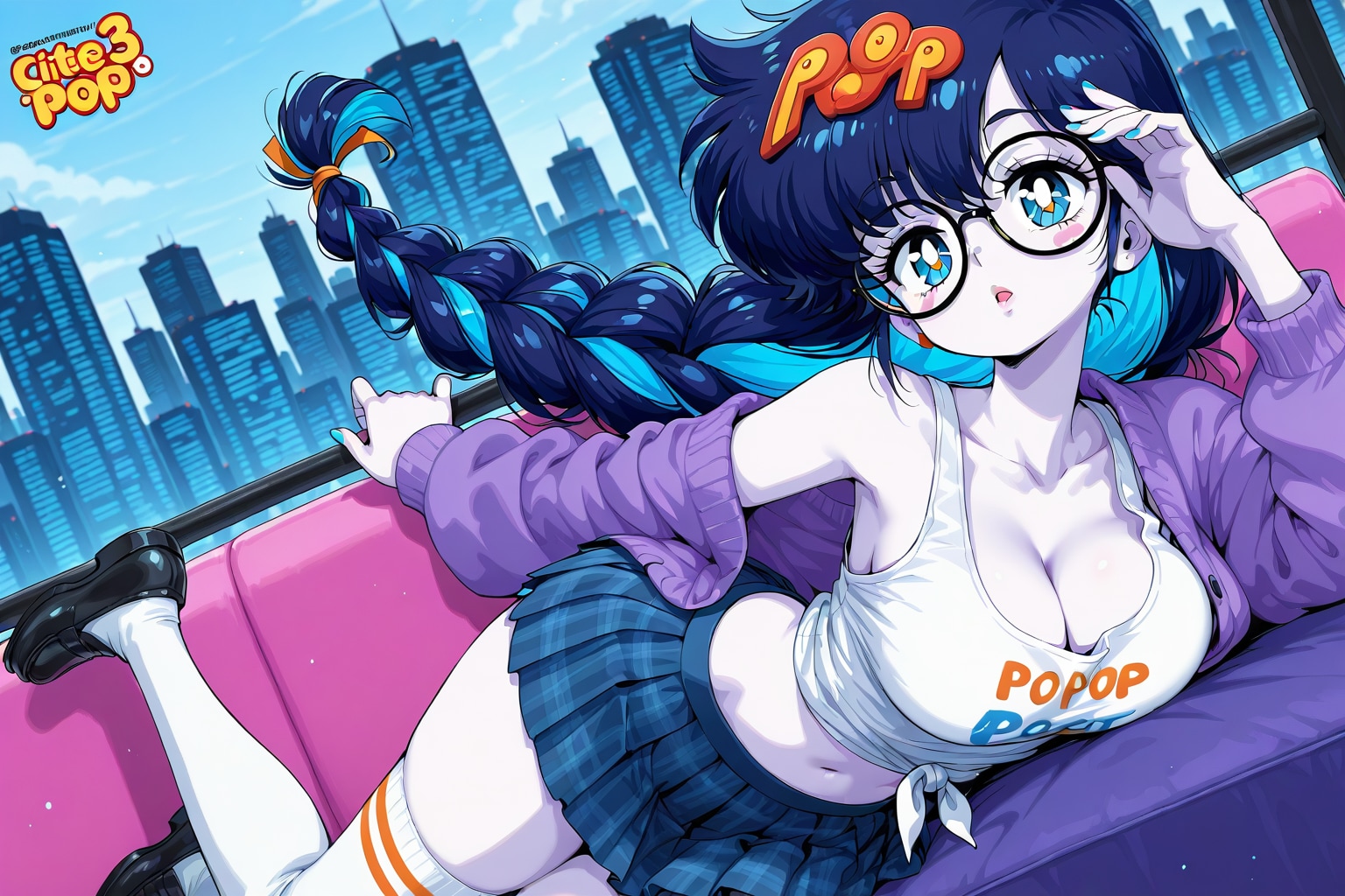 昼のシティポップ | の人気AIイラスト・グラビア