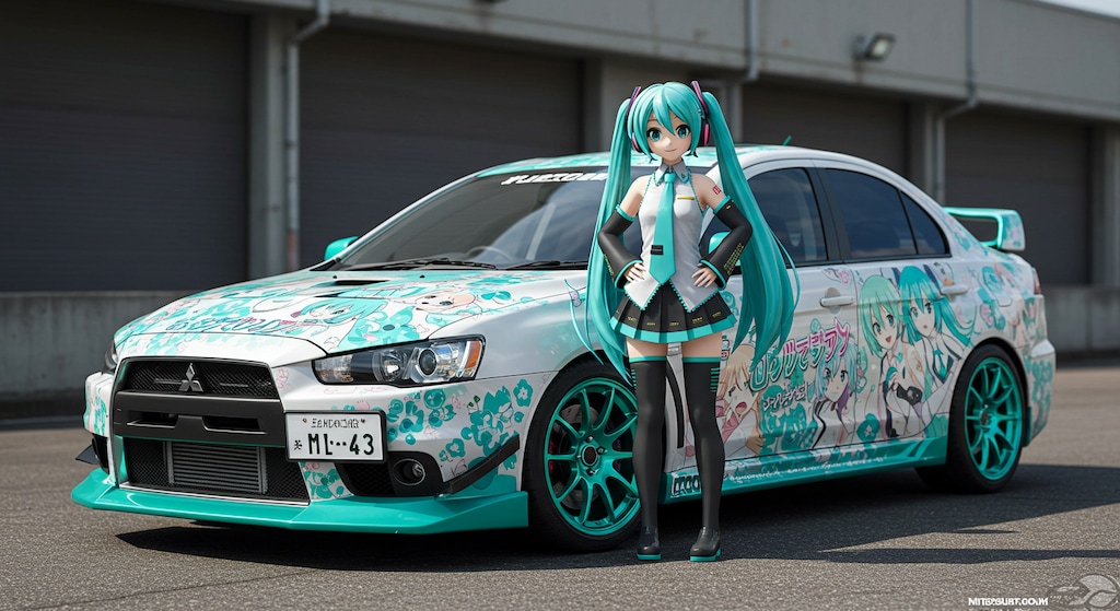 初音ミクとランサーエボリューション