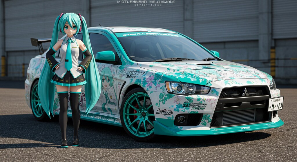 初音ミクとランサーエボリューション